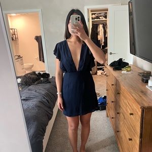 Revolve Superdown Ariana Ruffle Mini Dress